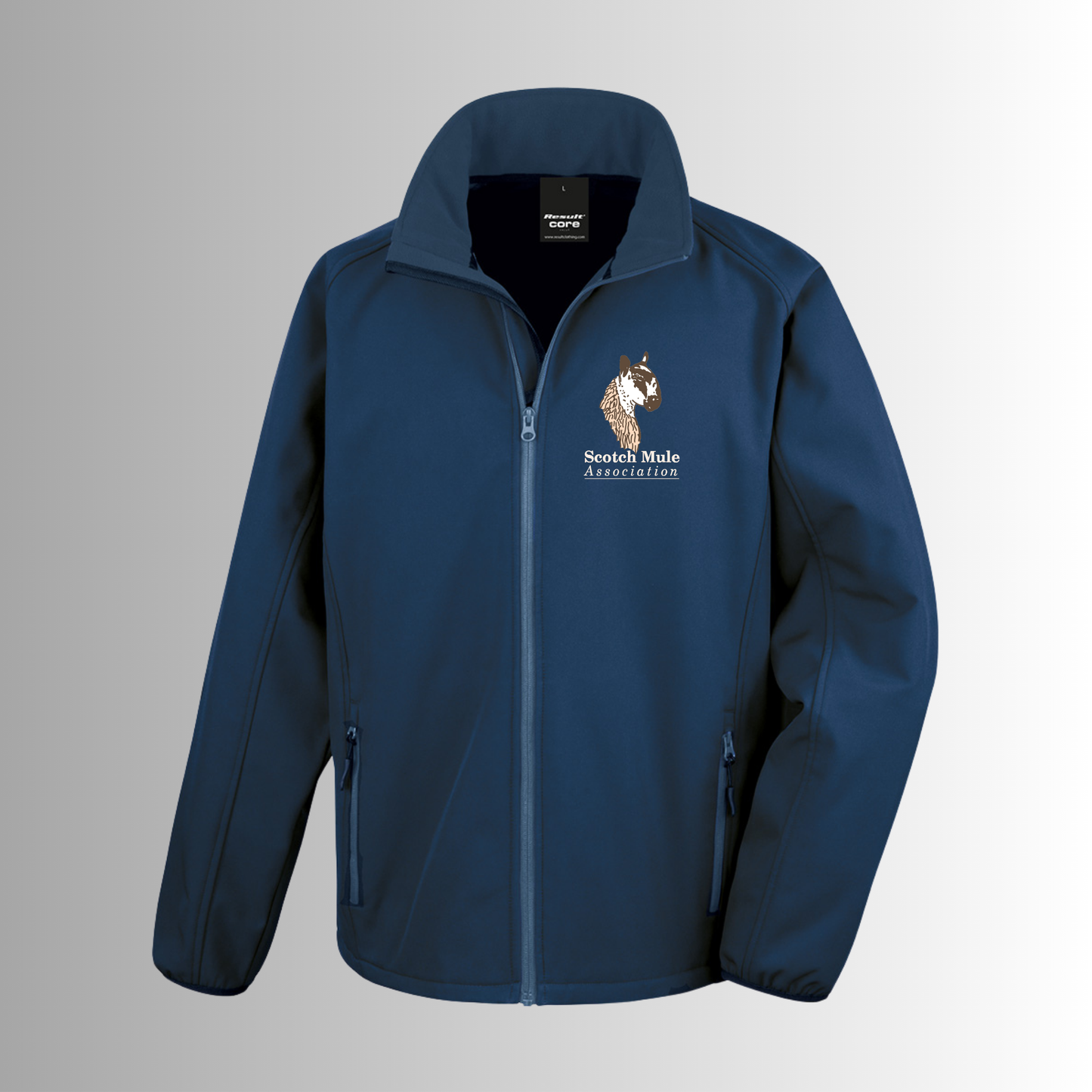 Scotch Mule - Softshell Jacket Navy